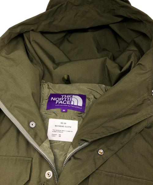THE NORTHFACE PURPLELABEL（ザ・ノースフェイス パープルレーベル）THE NORTHFACE PURPLELABEL (ザ・ノースフェイス パープルレーベル) 65/35 Mountain Parka グリーン サイズ:Mの古着・服飾アイテム