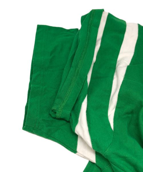 GUCCI（グッチ）GUCCI (グッチ) フットボールTシャツ グリーン サイズ:XSの古着・服飾アイテム