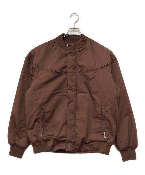 DERBY OF SAN FRANCISCO（ダービーオブサンフランシスコ）DERBY OF SAN FRANCISCO (ダービーオブサンフランシスコ) ダービージャケット ブラウン サイズ:Lの古着・服飾アイテム