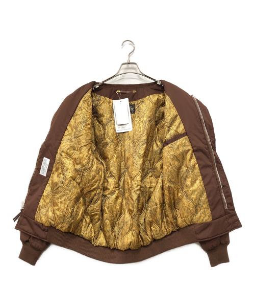 DERBY OF SAN FRANCISCO（ダービーオブサンフランシスコ）DERBY OF SAN FRANCISCO (ダービーオブサンフランシスコ) ダービージャケット ブラウン サイズ:Lの古着・服飾アイテム