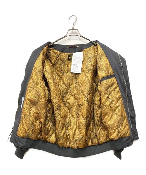 DERBY OF SAN FRANCISCO（ダービーオブサンフランシスコ）DERBY OF SAN FRANCISCO (ダービーオブサンフランシスコ) ダービージャケット グレー サイズ:XLの古着・服飾アイテム