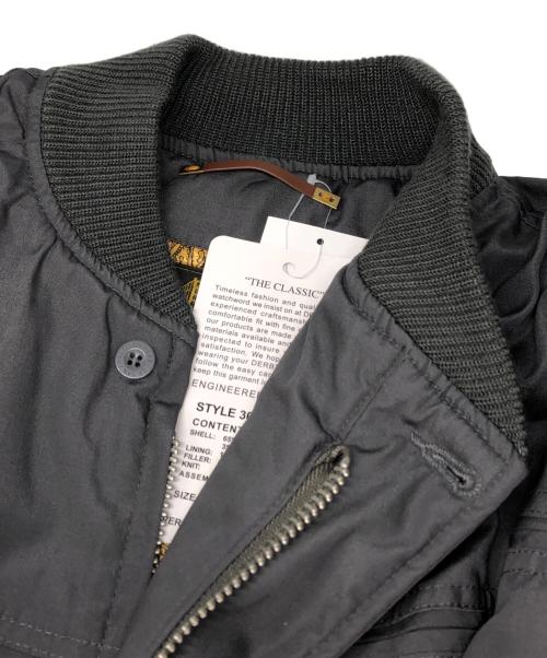 DERBY OF SAN FRANCISCO（ダービーオブサンフランシスコ）DERBY OF SAN FRANCISCO (ダービーオブサンフランシスコ) ダービージャケット グレー サイズ:XLの古着・服飾アイテム