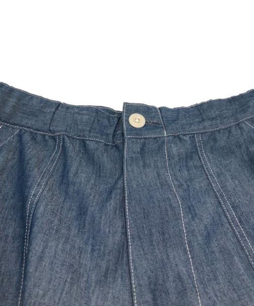 Hysteric Glamour（ヒステリックグラマー）Hysteric Glamour (ヒステリックグラマー) ワッペンイージーロングパンツ ブルー サイズ:Mの古着・服飾アイテム