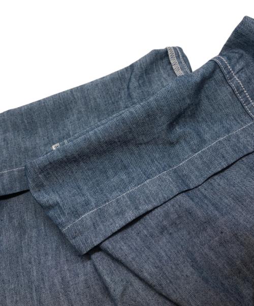 Hysteric Glamour（ヒステリックグラマー）Hysteric Glamour (ヒステリックグラマー) ワッペンイージーロングパンツ ブルー サイズ:Mの古着・服飾アイテム