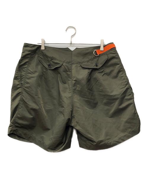 kolor/BEACON（カラービーコン）kolor/BEACON (カラービーコン) ナイロンショーツ グリーン サイズ:1の古着・服飾アイテム
