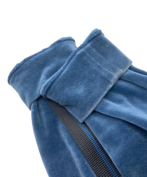 Needles（ニードルズ）Needles (ニードルズ) ベロア トラックフーディー ブルー サイズ:Lの古着・服飾アイテム