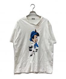 kolor/BEACON（カラービーコン）の古着「Disney ピノキオ 再構築グラフィック Tシャツ」｜ホワイト