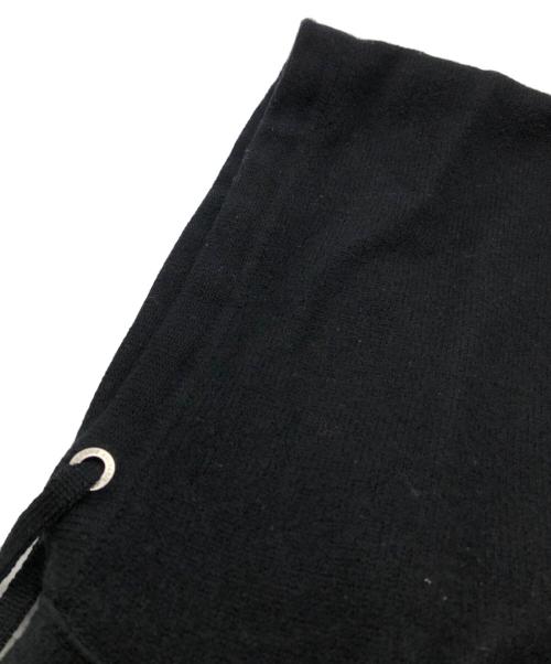 AMI PARIS（アミ パリス）AMI PARIS (アミ パリ) AMI DE COEUR KNIT HOODIE ブラック サイズ:Mの古着・服飾アイテム