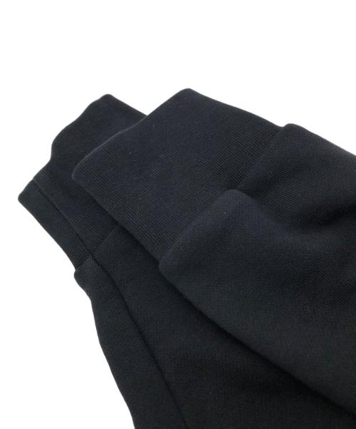 MONCLER（モンクレール）MONCLER (モンクレール) MAGLIA CARDIGAN ボーダー ロゴ ジップアップ パーカー ブラック サイズ:Mの古着・服飾アイテム