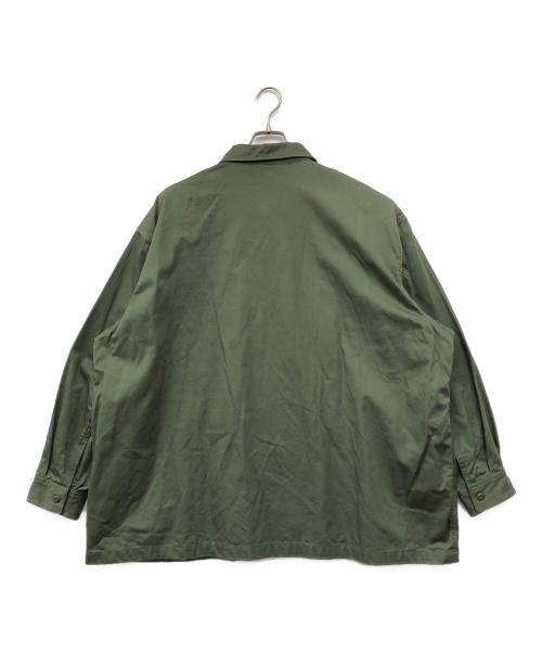 FreshService（フレッシュサービス）FreshService (フレッシュサービス) UTILITY FATIGUE SHIRT オリーブ サイズ:Lの古着・服飾アイテム