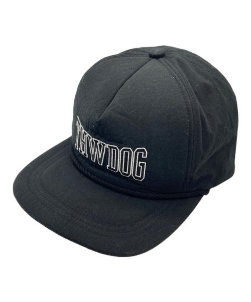 THE H.W.DOG&CO.（エイチダブリュードッグアンドコー）THE H.W.DOG&CO. (エイチダブリュードッグアンドコー) ロゴキャップ ブラック サイズ:下記参照の古着・服飾アイテム