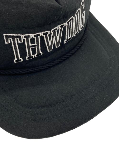 THE H.W.DOG&CO.（エイチダブリュードッグアンドコー）THE H.W.DOG&CO. (エイチダブリュードッグアンドコー) ロゴキャップ ブラック サイズ:下記参照の古着・服飾アイテム