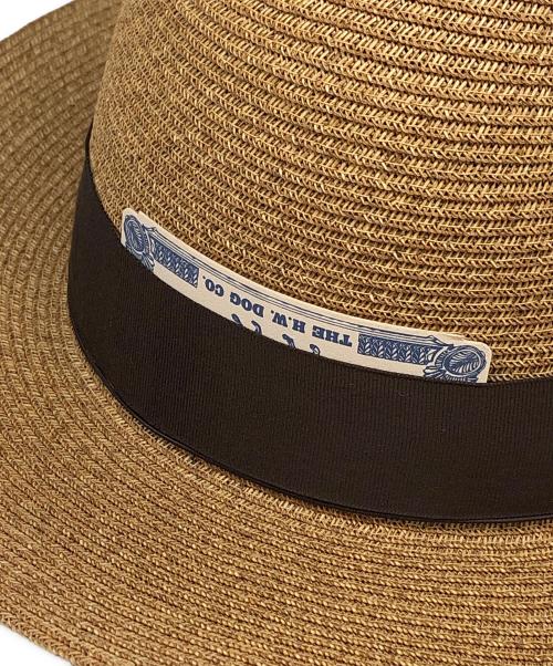 THE H.W.DOG&CO.（エイチダブリュードッグアンドコー）THE H.W.DOG&CO. (エイチダブリュードッグアンドコー) BRADE HAT ベージュ サイズ:34の古着・服飾アイテム