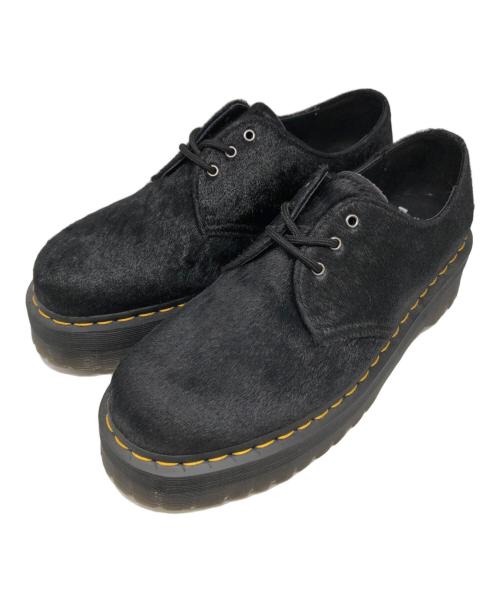 Dr.Martens（ドクターマーチン）Dr.Martens (ドクターマーチン) QUAD HAIR ON LEATHER ブラック サイズ:UK9の古着・服飾アイテム