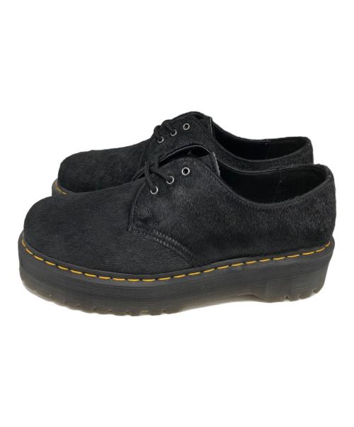 Dr.Martens（ドクターマーチン）Dr.Martens (ドクターマーチン) QUAD HAIR ON LEATHER ブラック サイズ:UK9の古着・服飾アイテム