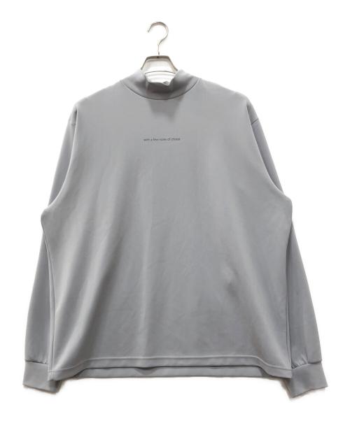 stein（シュタイン）stein (シュタイン) OVERSIZED HIGH NECK LS ST ブルー サイズ:Mの古着・服飾アイテム
