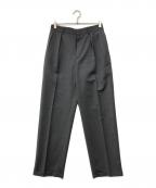 Acne studiosアクネ ストゥディオス）の古着「プリーツ トラウザーズ」｜グレー
