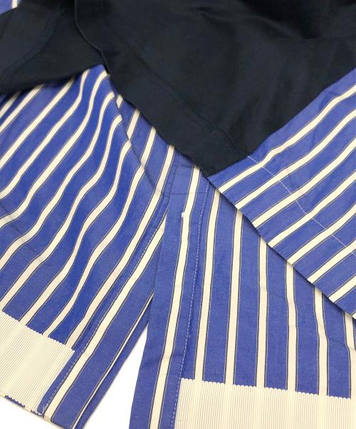 sacai（サカイ）sacai (サカイ) ドッキングS/Sカットソー ネイビー サイズ:1の古着・服飾アイテム