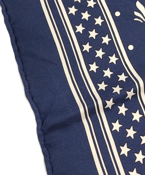 HERMES（エルメス）HERMES (エルメス) カレ55 ネイビー サイズ:下記参照の古着・服飾アイテム