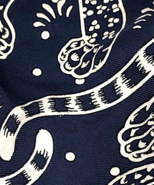 HERMES（エルメス）HERMES (エルメス) カレ55 ネイビー サイズ:下記参照の古着・服飾アイテム