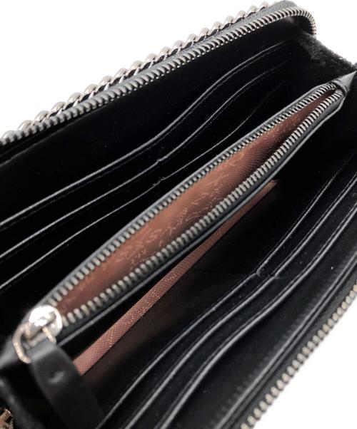 STELLA McCARTNEY（ステラマッカートニー）STELLA McCARTNEY (ステラマッカートニー) ファラベララウンド財布 ブラック サイズ:下記参照の古着・服飾アイテム