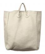 YOUNG & OLSEN The DRYGOODS STOREヤングアンドオルセン ザ ドライグッズストア）の古着「レザーバッグ」｜ベージュ