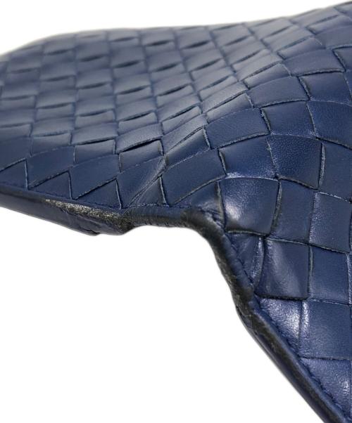 BOTTEGA VENETA（ボッテガベネタ）BOTTEGA VENETA (ボッテガベネタ) 2つ折り財布 ブルー サイズ:下記参照の古着・服飾アイテム
