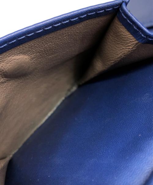 BOTTEGA VENETA（ボッテガベネタ）BOTTEGA VENETA (ボッテガベネタ) 2つ折り財布 ブルー サイズ:下記参照の古着・服飾アイテム