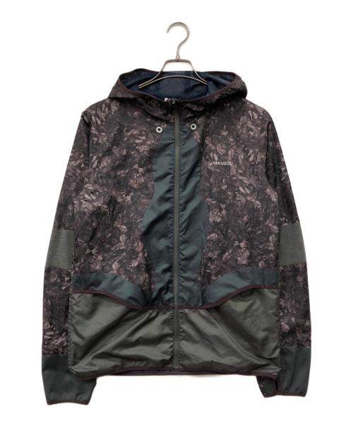 NIKE（ナイキ）NIKE (ナイキ) GYAKUSOU (ギャクソウ) UC FABRIC MIX JACKET グレー サイズ:Lの古着・服飾アイテム