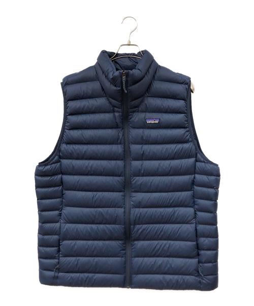 Patagonia（パタゴニア）Patagonia (パタゴニア) ダウンベスト ブルー サイズ:XLの古着・服飾アイテム