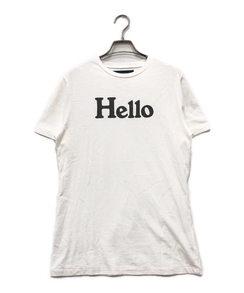 MADISON BLUE（マディソンブルー）MADISON BLUE (マディソンブルー) プリントTシャツ ホワイト サイズ:01（S）の古着・服飾アイテム