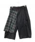 s'yte（サイト）の古着「チェックバルーンパンツ」｜ブラック