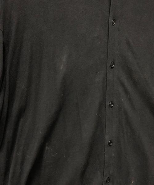 Yohji Yamamoto pour homme（ヨウジヤマモト プールオム）Yohji Yamamoto pour homme (ヨウジヤマモト プールオム) Message Stand Collar Cardigan ブラック サイズ:3の古着・服飾アイテム