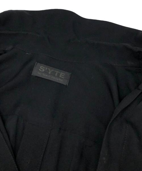 s'yte（サイト）s'yte (サイト) ロングカーディガン ブラック サイズ:3の古着・服飾アイテム