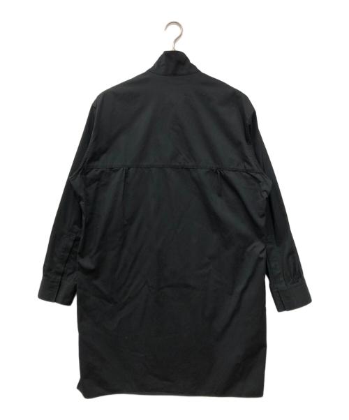 Y's（ワイズ）Y's (ワイズ) ジップロング長袖シャツ ブラック サイズ:2の古着・服飾アイテム