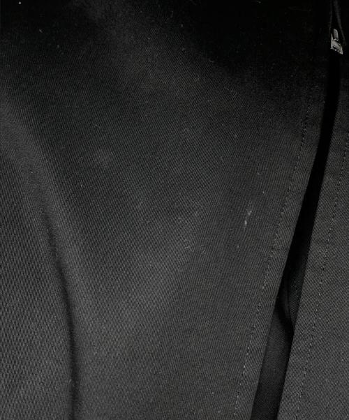 Y's（ワイズ）Y's (ワイズ) ジップロング長袖シャツ ブラック サイズ:2の古着・服飾アイテム