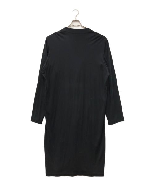 Yohji Yamamoto pour homme（ヨウジヤマモト プールオム）Yohji Yamamoto pour homme (ヨウジヤマモト プールオム) コットンロングカーディガン ブラック サイズ:3の古着・服飾アイテム