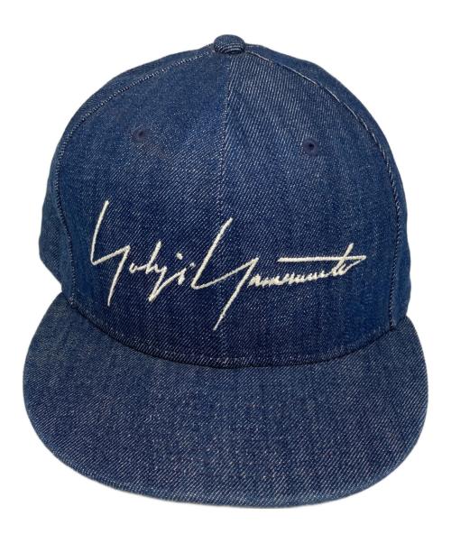 Yohji Yamamoto pour homme（ヨウジヤマモト プールオム）Yohji Yamamoto pour homme (ヨウジヤマモト プールオム) New Era (ニューエラ) キャップ ブルー サイズ:7 1/2の古着・服飾アイテム