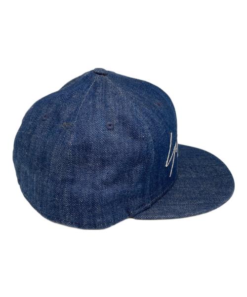 Yohji Yamamoto pour homme（ヨウジヤマモト プールオム）Yohji Yamamoto pour homme (ヨウジヤマモト プールオム) New Era (ニューエラ) キャップ ブルー サイズ:7 1/2の古着・服飾アイテム