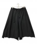 GROUND Yグラウンドワイ）の古着「gaberdine Pants skirt」｜ブラック