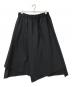 GROUND Y (グラウンドワイ) gaberdine Pants skirt ブラック サイズ:3：20000円