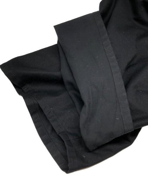 BLACK Scandal Yohji Yamamoto（ブラックスキャンダルヨウジヤマモト）BLACK Scandal Yohji Yamamoto (ブラックスキャンダルヨウジヤマモト) 刺繍ツイル ラップパンツ ブラック サイズ:2の古着・服飾アイテム