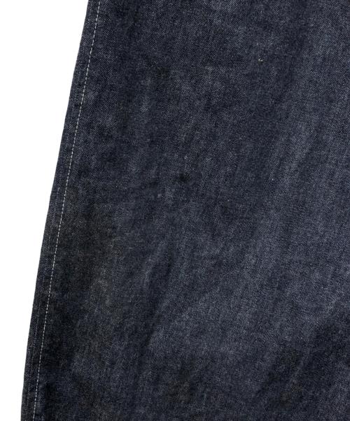 GROUND Y（グラウンドワイ）GROUND Y (グラウンドワイ) デニムラップパンツ ブルー サイズ:3の古着・服飾アイテム