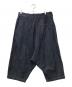 GROUND Y (グラウンドワイ) デニムラップパンツ ブルー サイズ:3：10000円