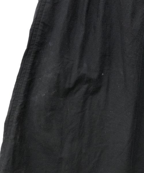 BLACK Scandal Yohji Yamamoto（ブラックスキャンダルヨウジヤマモト）BLACK Scandal Yohji Yamamoto (ブラックスキャンダルヨウジヤマモト) ウエストゴムタックハーフパンツ ブラック サイズ:3の古着・服飾アイテム