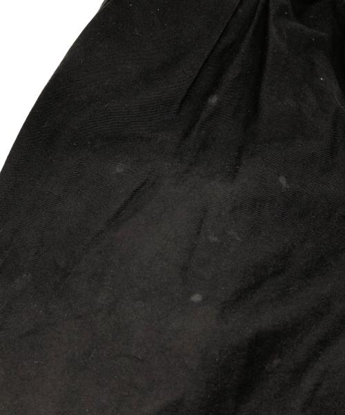 BLACK Scandal Yohji Yamamoto（ブラックスキャンダルヨウジヤマモト）BLACK Scandal Yohji Yamamoto (ブラックスキャンダルヨウジヤマモト) ウエストゴムタックハーフパンツ ブラック サイズ:3の古着・服飾アイテム