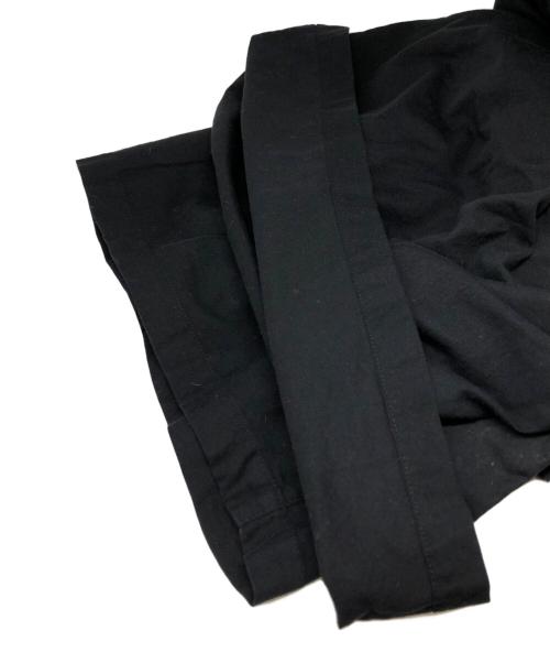 BLACK Scandal Yohji Yamamoto（ブラックスキャンダルヨウジヤマモト）BLACK Scandal Yohji Yamamoto (ブラックスキャンダルヨウジヤマモト) ウエストゴムタックハーフパンツ ブラック サイズ:3の古着・服飾アイテム