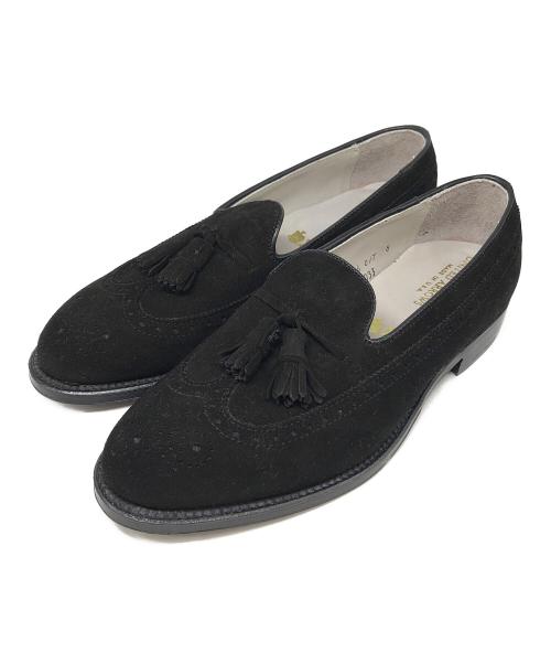 Alden（オールデン）ALDEN (オールデン) UNITED ARROWS (ユナイテッドアローズ) 別注スエードタッセルローファー ブラウン サイズ:7 1/2の古着・服飾アイテム