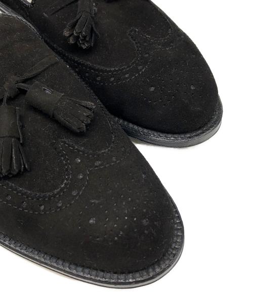 Alden（オールデン）ALDEN (オールデン) UNITED ARROWS (ユナイテッドアローズ) 別注スエードタッセルローファー ブラウン サイズ:7 1/2の古着・服飾アイテム