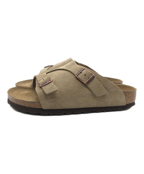 BIRKENSTOCK（ビルケンシュトック）BIRKENSTOCK (ビルケンシュトック) ZURICH ベージュ サイズ:24の古着・服飾アイテム